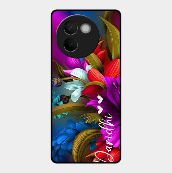 Margenta Glass Case Cover For Vivo V30E 5G