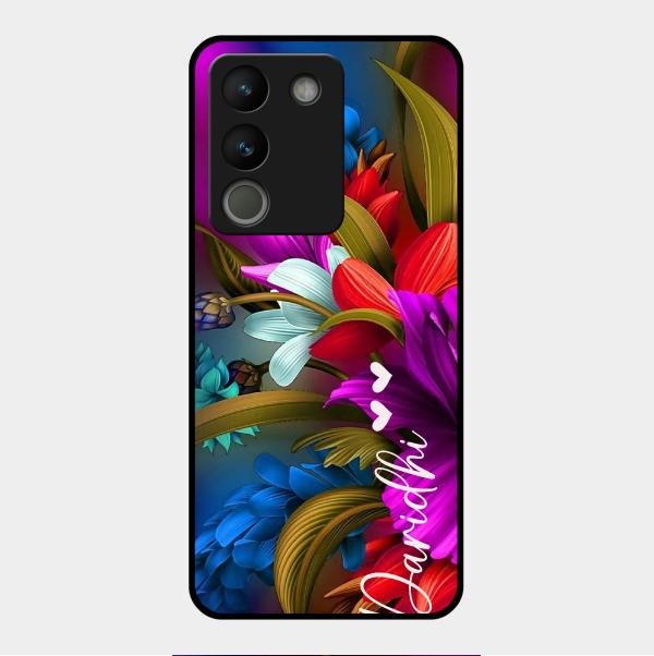 Margenta Glass Case Cover For Vivo Y200 5G