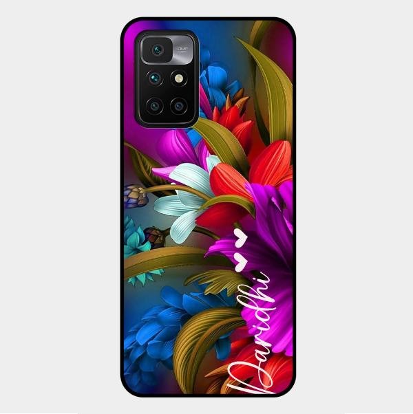 Margenta Glass Case Cover For Xiaomi Redmi 10 Prime