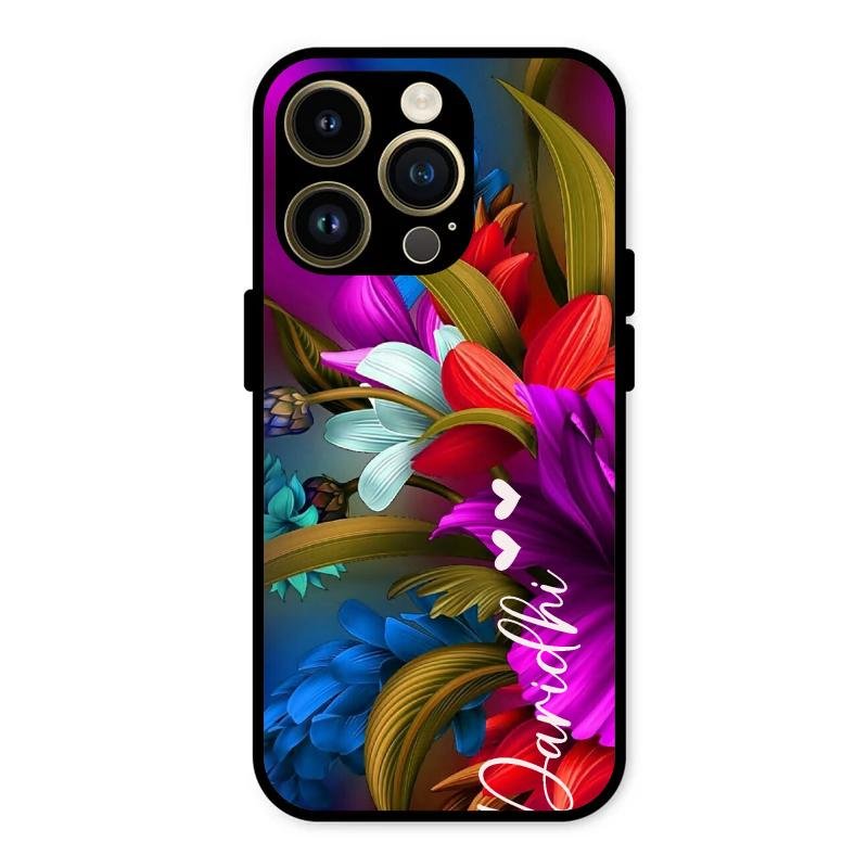 Margenta Glossy Metal Case Cover For iPhone 14 Pro