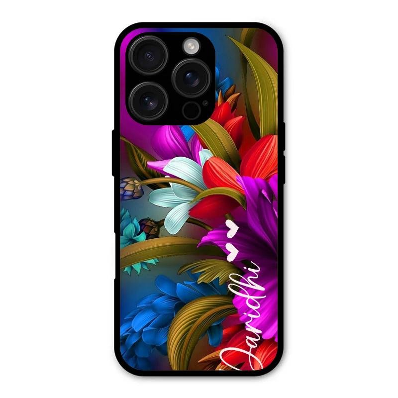 Margenta Glossy Metal Case Cover For iPhone 16 Pro Max