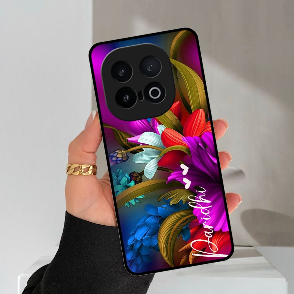 Margenta  Glossy Metal Case Cover For Vivo