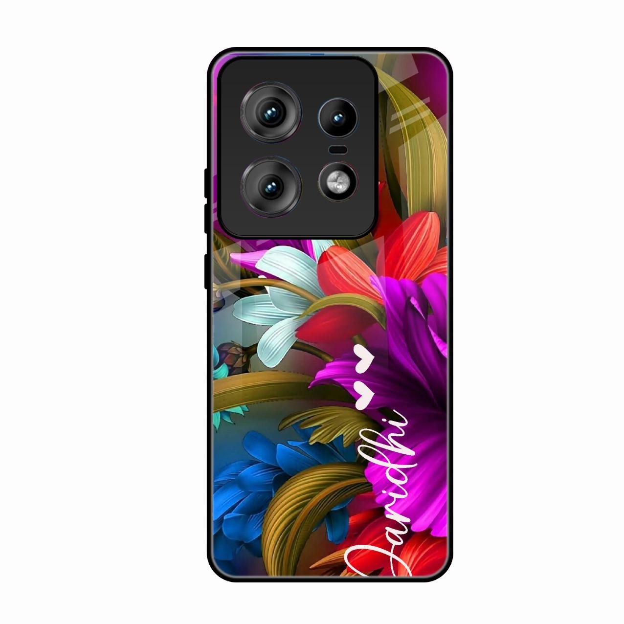 Margenta Glossy Metal Case Cover For Motorola Edge 50 Pro