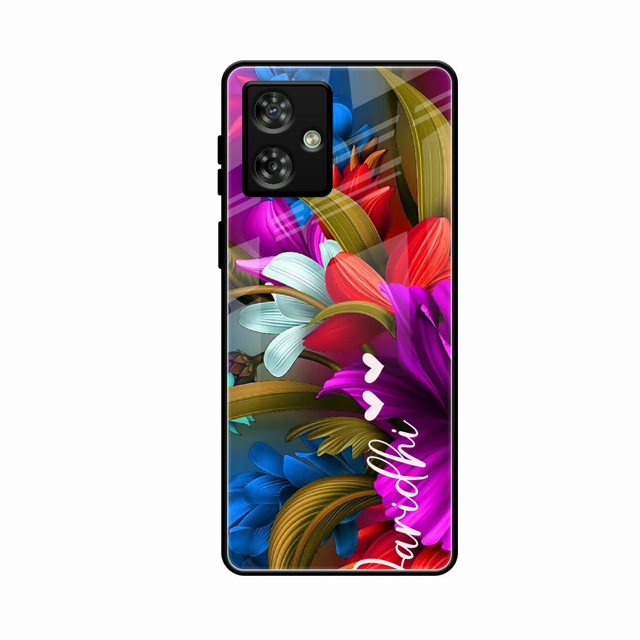 Margenta Glossy Metal Case Cover For Motorola G54 5G