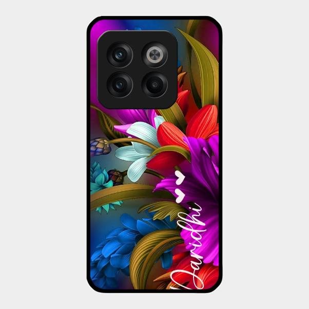 Margenta Glossy Metal Case Cover For Oneplus 10T 5G