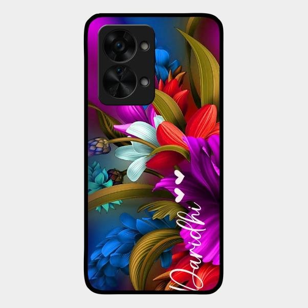 Margenta Glossy Metal Case Cover For Oneplus Nord 2T 5G