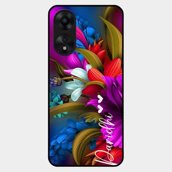 Margenta Glossy Metal Case Cover For Oppo A78 5G