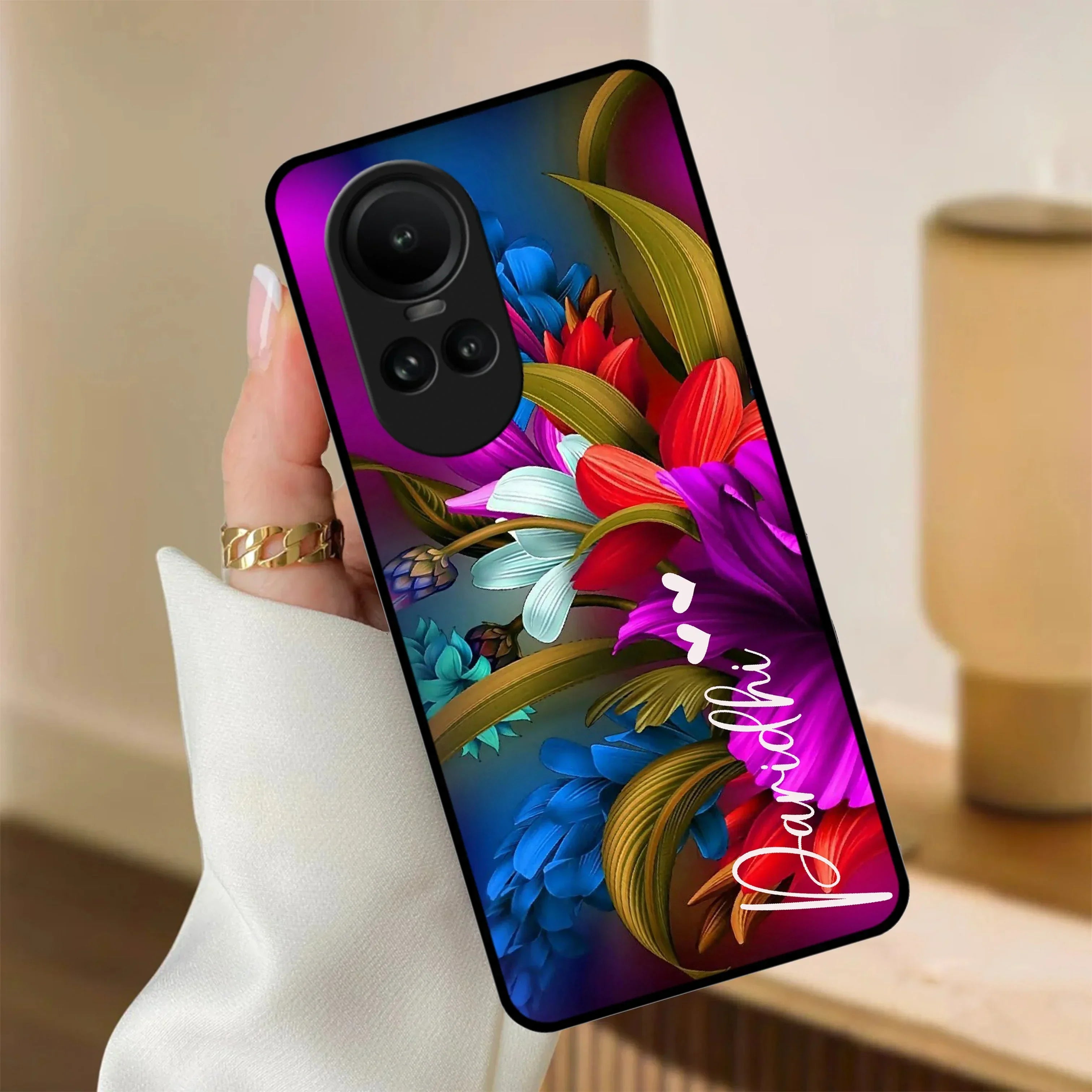 Margenta Glossy Metal Case Cover For Oppo - ShopOnCliQ