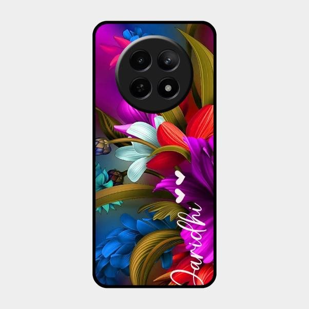 Margenta Glossy Metal Case Cover For Realme 12 5G