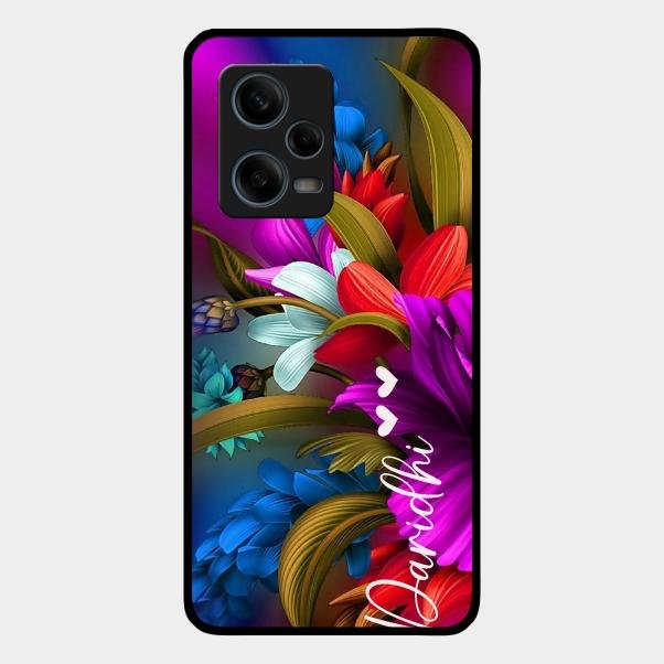 Margenta Glossy Metal Case Cover For Redmi Note 12 Pro 5G