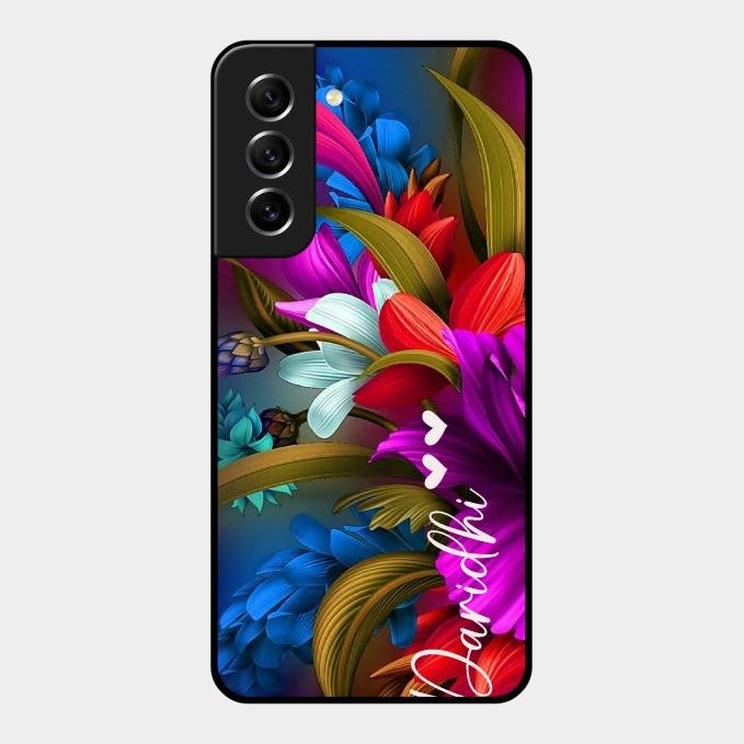 Margenta Glossy Metal Case Cover For Samsung Galaxy S21 Fe 5G
