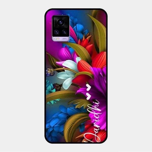 Margenta Glossy Metal Case Cover For Vivo V20