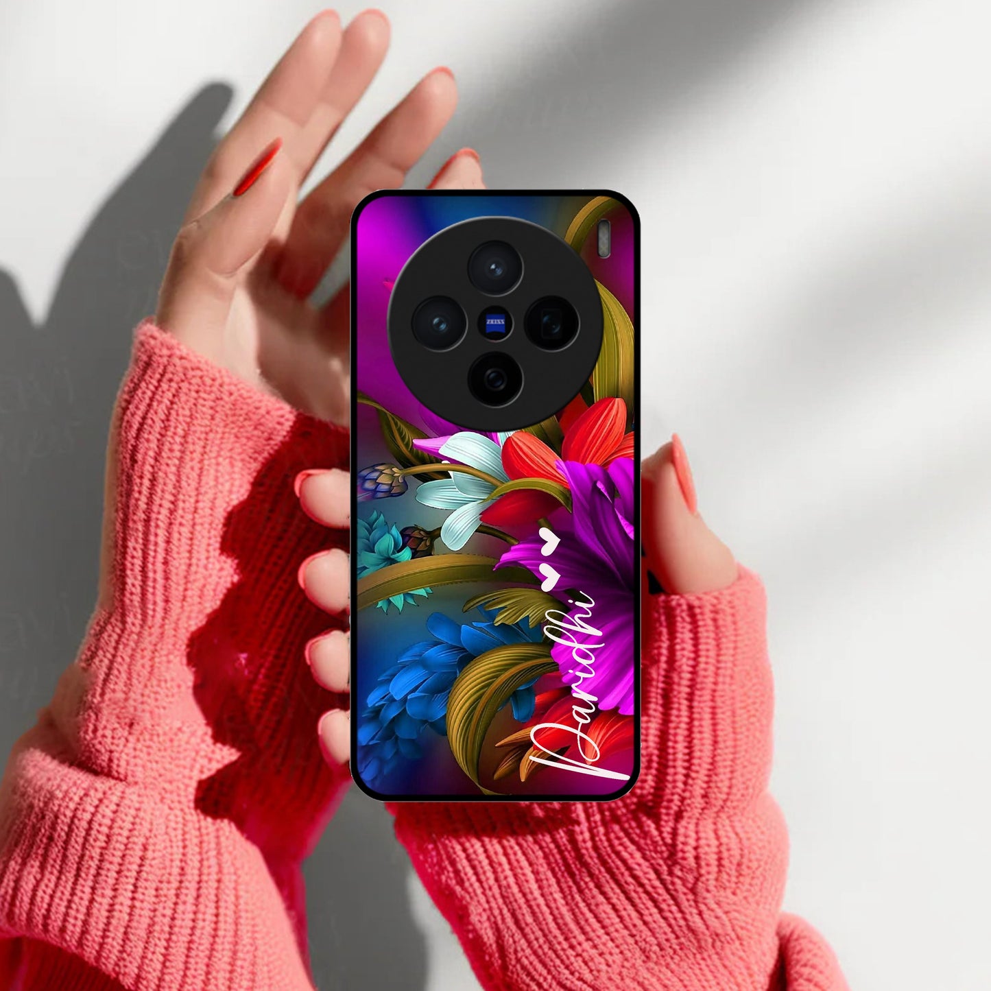 Margenta  Glossy Metal Case Cover For Vivo