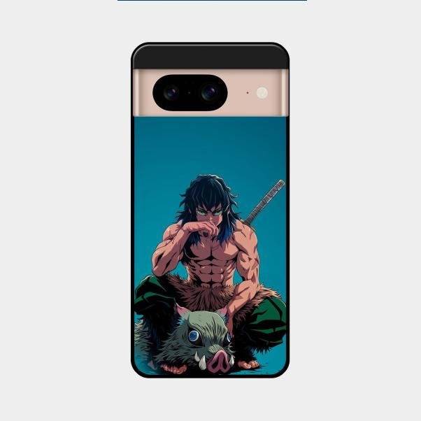 Masked Slayer Glass Case Cover For Google Pixel 8 5G