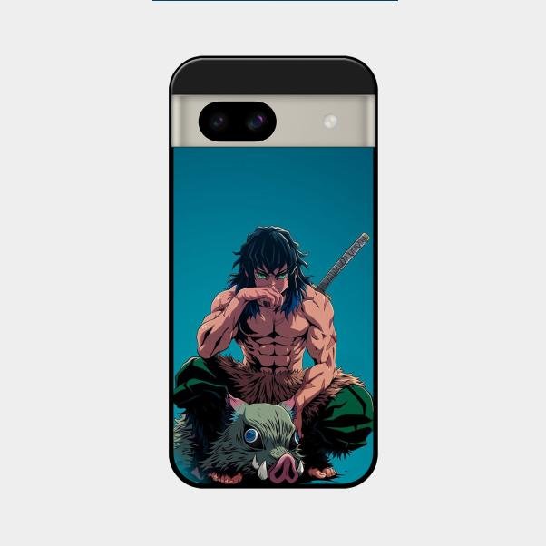 Masked Slayer Glass Case Cover For Google Pixel 8A 5G