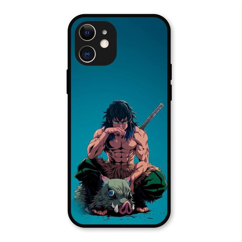 Masked Slayer Glass Case Cover For iPhone 12