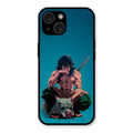 Masked Slayer Glass Case Cover For iPhone 15
