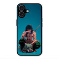 Masked Slayer Glass Case Cover For iPhone 17