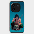 Masked Slayer Glass Case Cover For Iqoo 12 5G