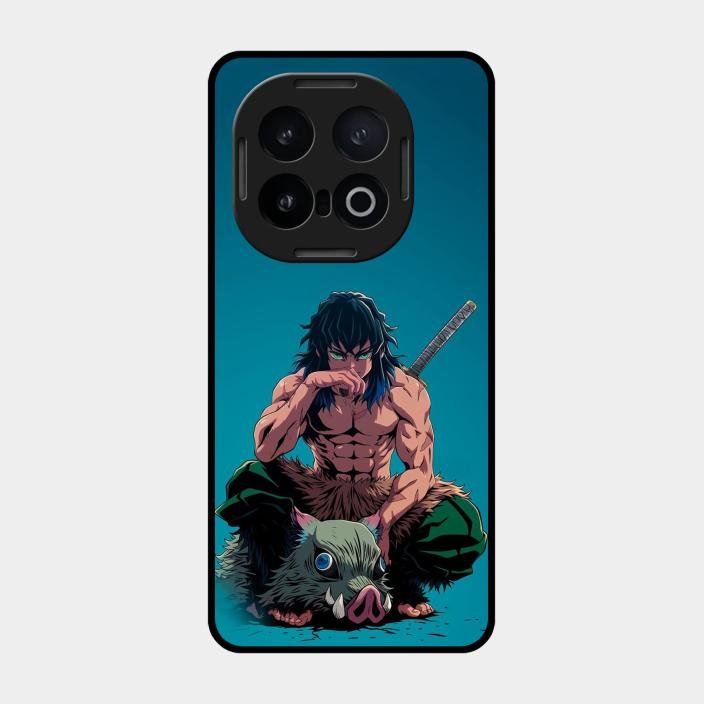 Masked Slayer Glass Case Cover For Iqoo 13 5G