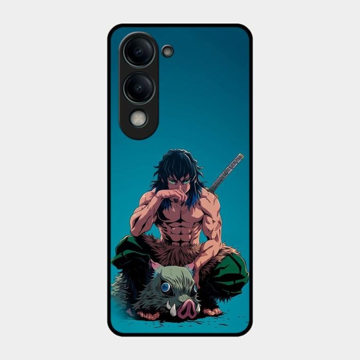 Masked Slayer Glass Case Cover For Iqoo Z10 Lite