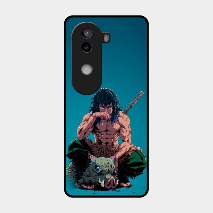 Masked Slayer Glass Case Cover For Iqoo Z9S 5G