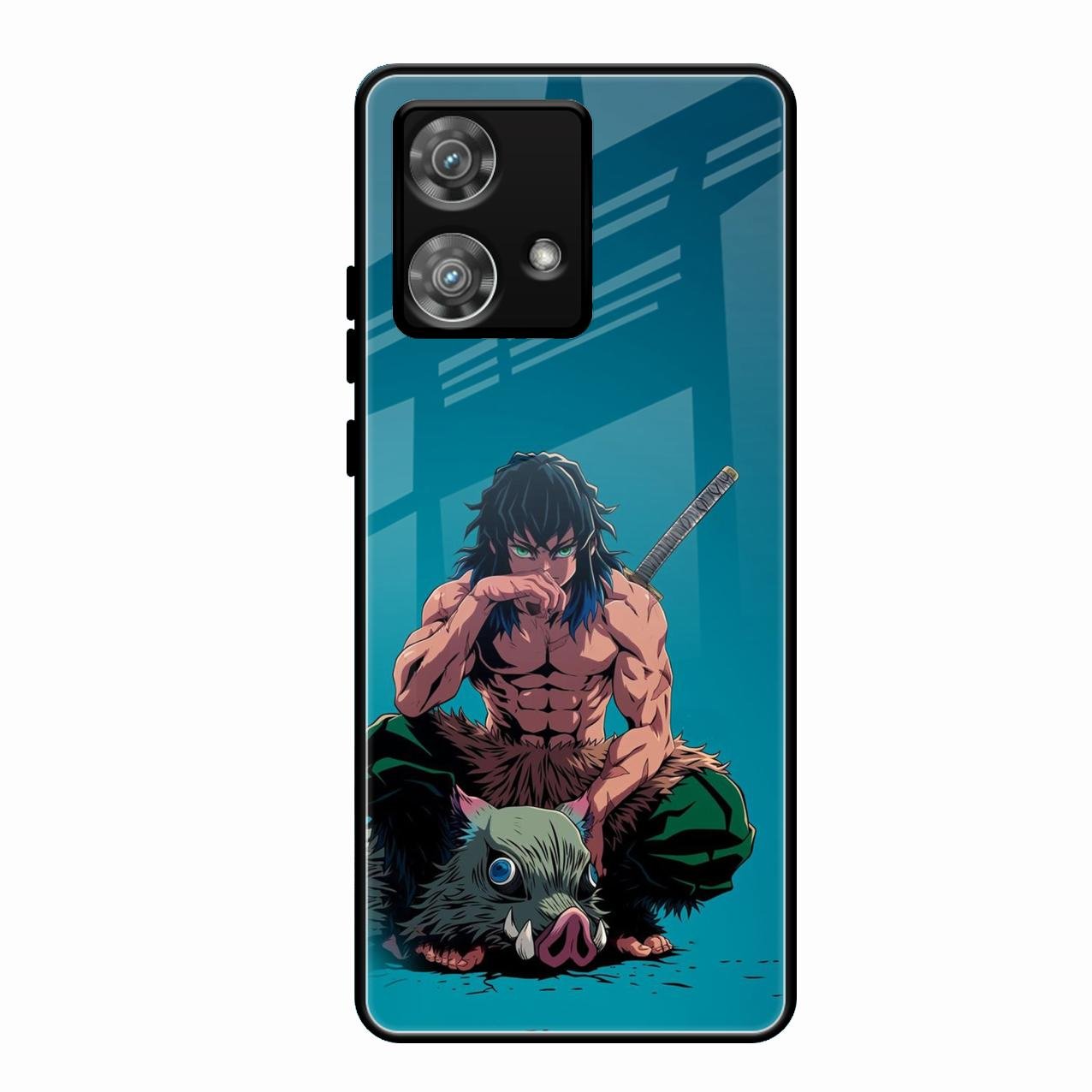 Masked Slayer Glass Case Cover For Motorola Edge 40 5G