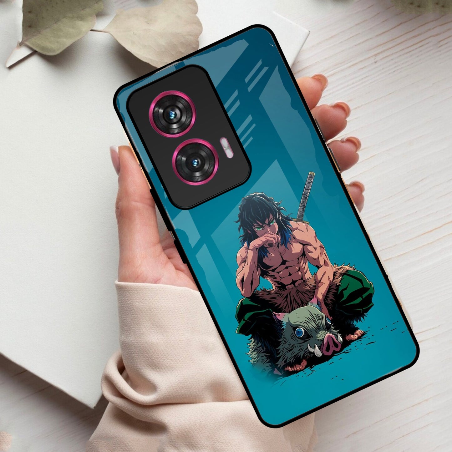 Masked Slayer Glass Case Cover For Motorola