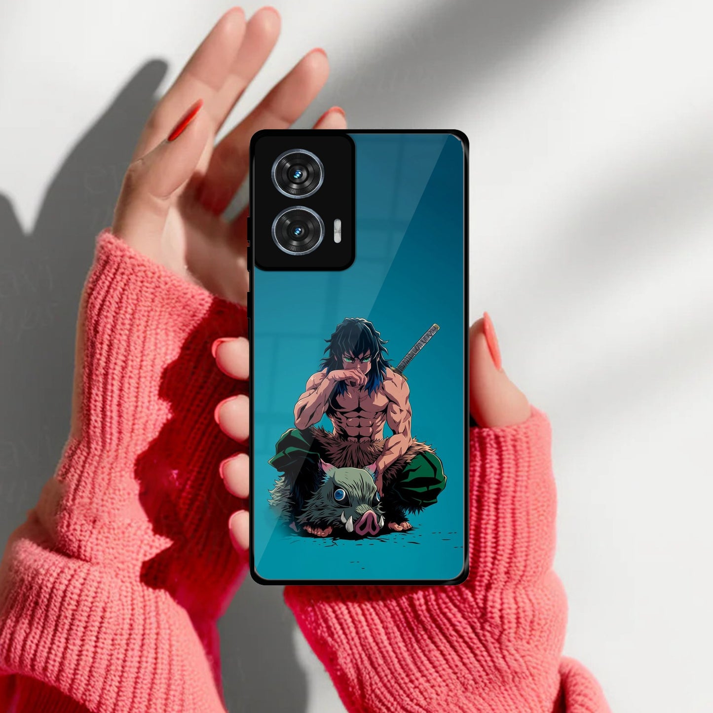 Masked Slayer Glass Case Cover For Motorola