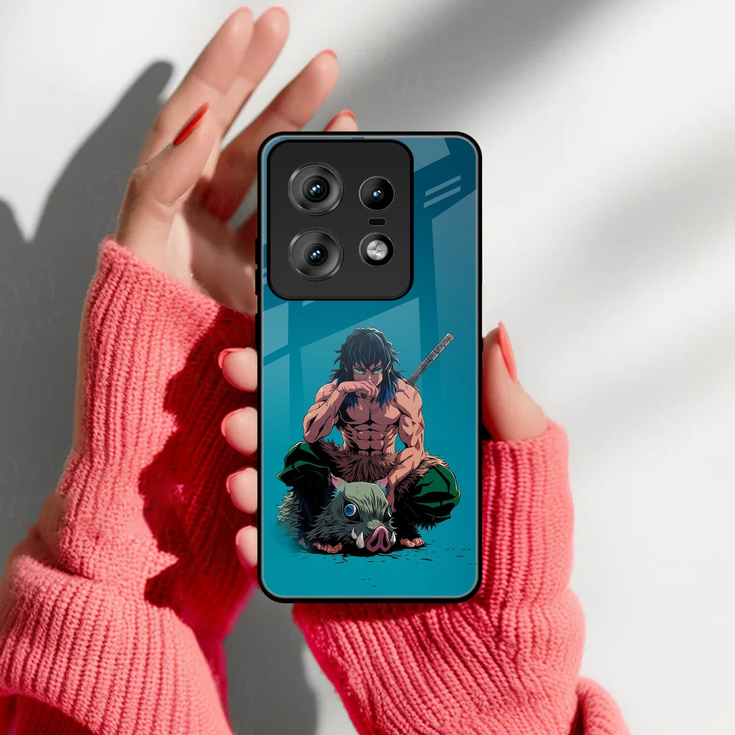 Masked Slayer Glass Case Cover For Motorola