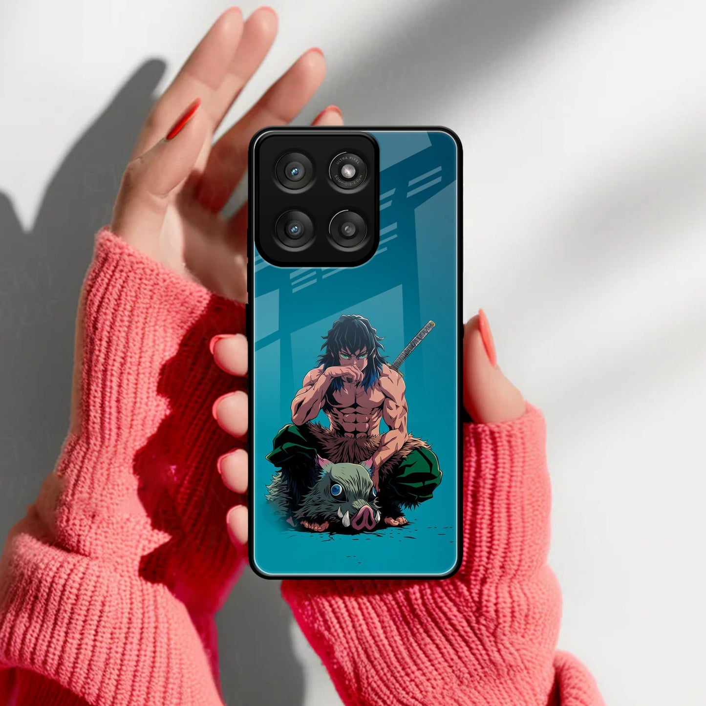 Masked Slayer Glass Case Cover For Motorola