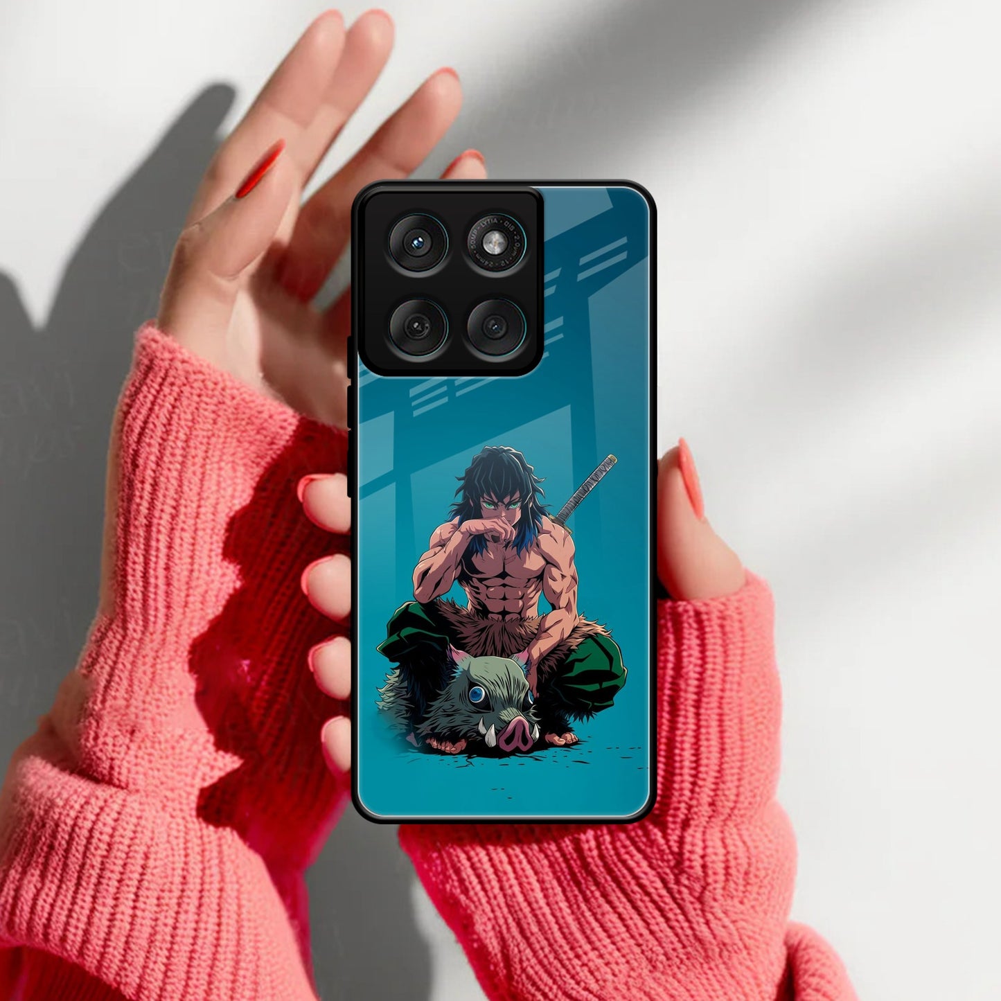 Masked Slayer Glass Case Cover For Motorola