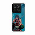 Masked Slayer Glass Case Cover For Motorola G67 Power 5G