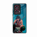 Masked Slayer Glass Case Cover For Motorola G85 5G
