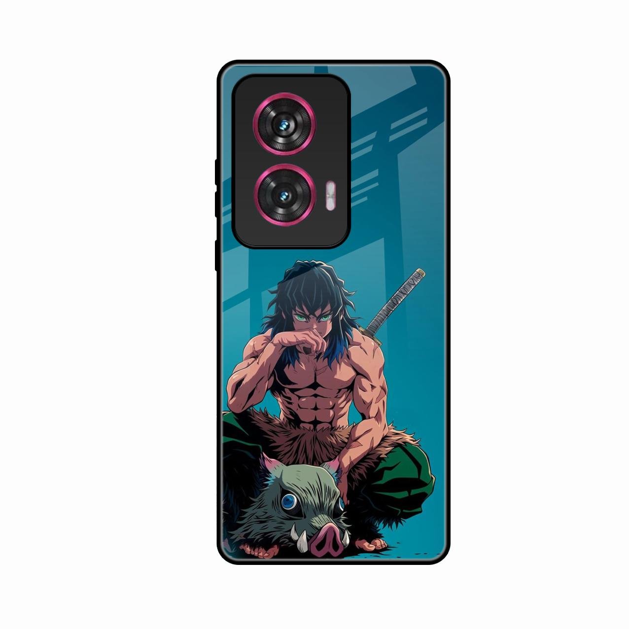 Masked Slayer Glass Case Cover For Motorola G85 5G