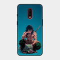 Masked Slayer Glass Case Cover For Oneplus 7