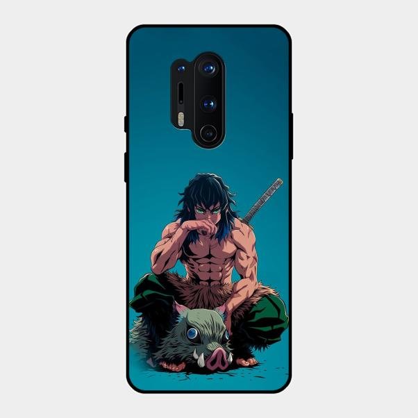 Masked Slayer Glass Case Cover For Oneplus 8 Pro