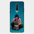 Masked Slayer Glass Case Cover For Oneplus 8