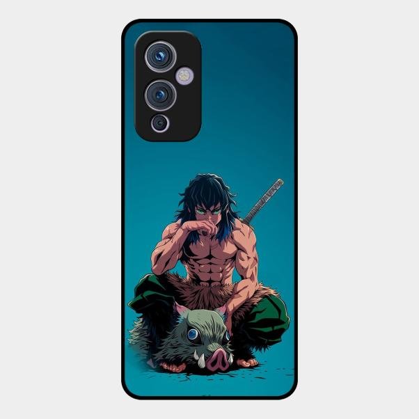 Masked Slayer Glass Case Cover For Oneplus 9 5G