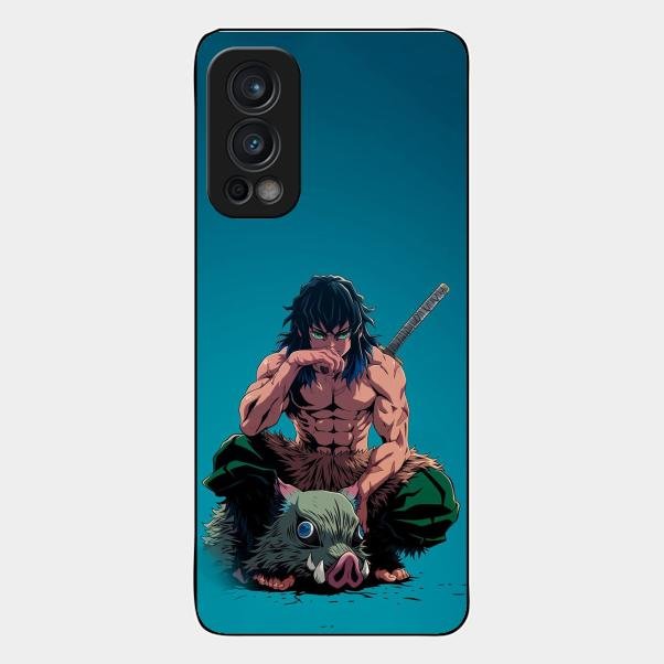Masked Slayer Glass Case Cover For Oneplus Nord 2 5G