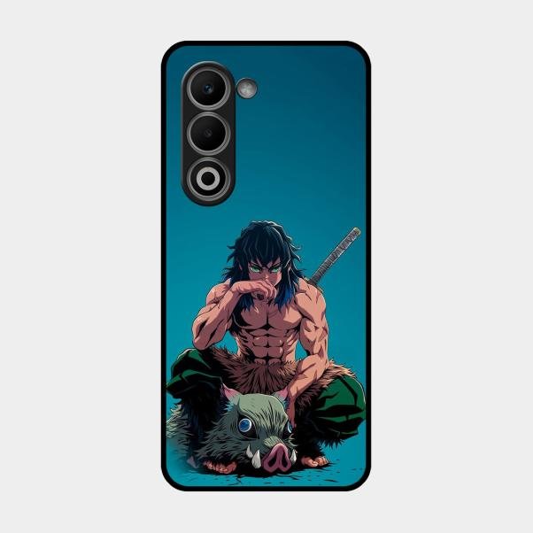 Masked Slayer Glass Case Cover For Oppo A5 5G
