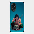 Masked Slayer Glass Case Cover For Oppo A58