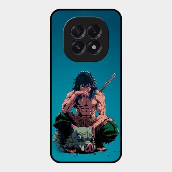 Masked Slayer Glass Case Cover For Oppo F29 5G