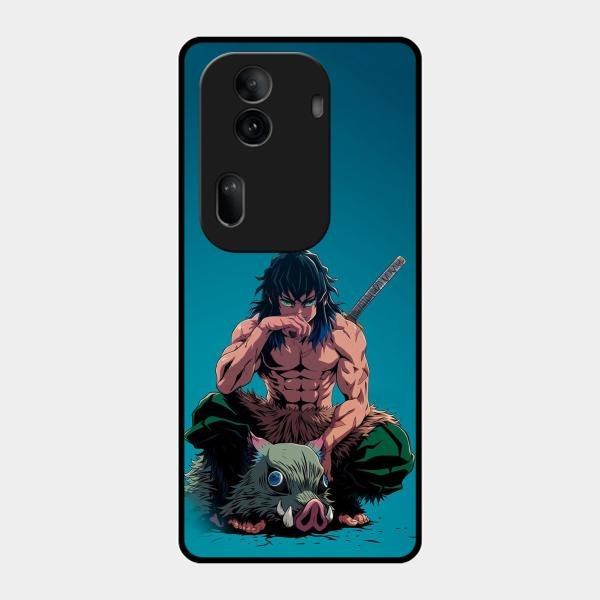 Masked Slayer Glass Case Cover For Oppo Reno 11 Pro 5G