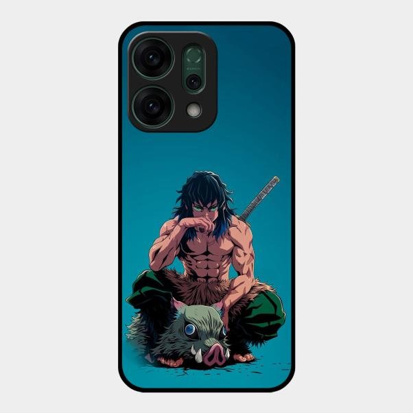 Masked Slayer Glass Case Cover For Oppo Reno 14 5G