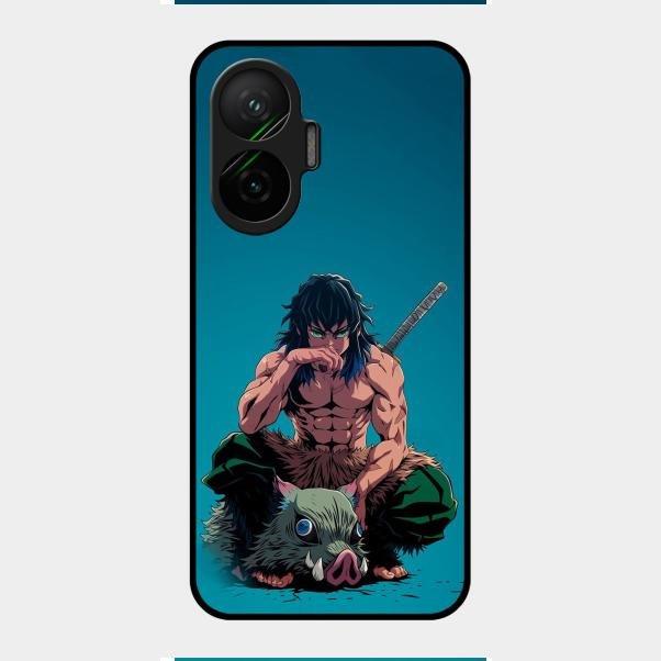 Masked Slayer Glass Case Cover For Poco F7 5G