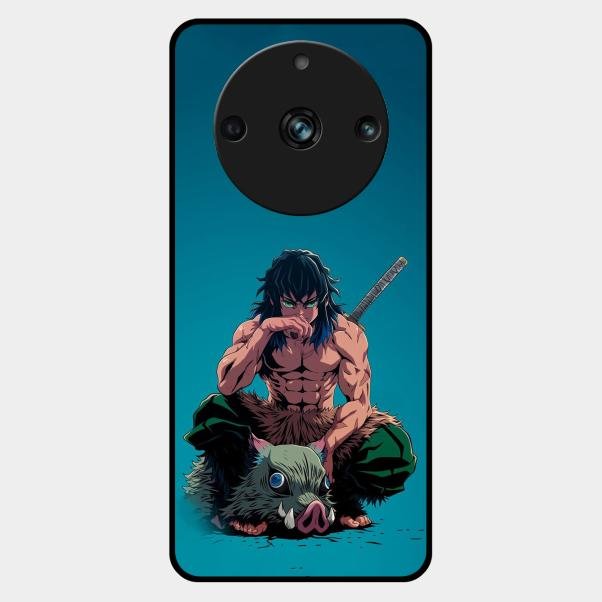 Masked Slayer Glass Case Cover For Realme 11 Pro Plus 5G