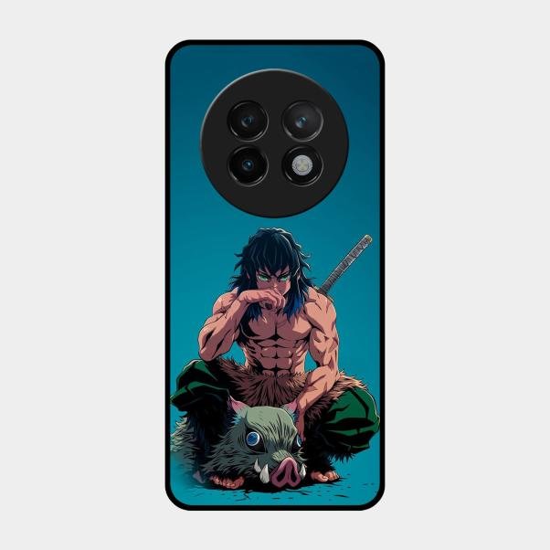 Masked Slayer Glass Case Cover For Realme 13 Plus 5G