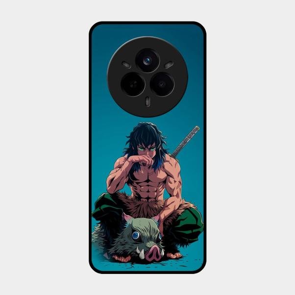 Masked Slayer Glass Case Cover For Realme 14 Pro Plus 5G