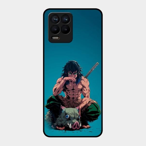 Masked Slayer Glass Case Cover For Realme 8 Pro